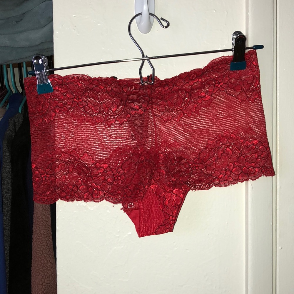 Red panties